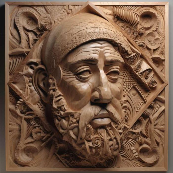 نموذج ثلاثي الأبعاد لآلة CNC 3D Art 